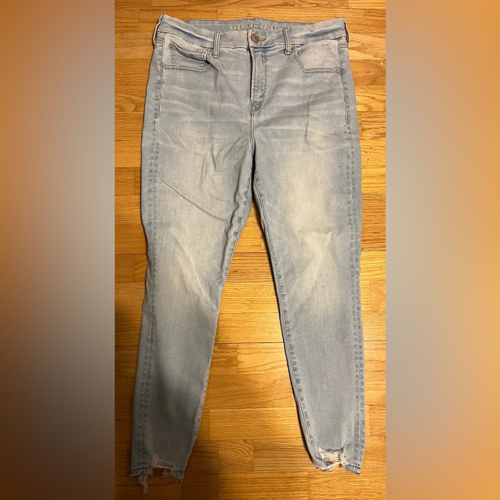 Hi rise jegging luxe